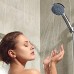Kealive Shower Head  Universal Fitting with 5 Adjustable Setting Modes Rain Shower  Chrome Finish Hand Held  Luxury Shower Head with Massage Experience  High Pressure  Easy Installation - B07F68MY9K